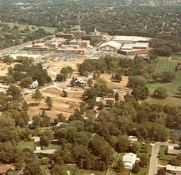Aerial of UNO 1985